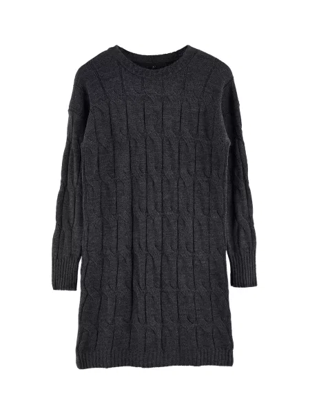 Trendyol Rochie tricotat Dress închis gri