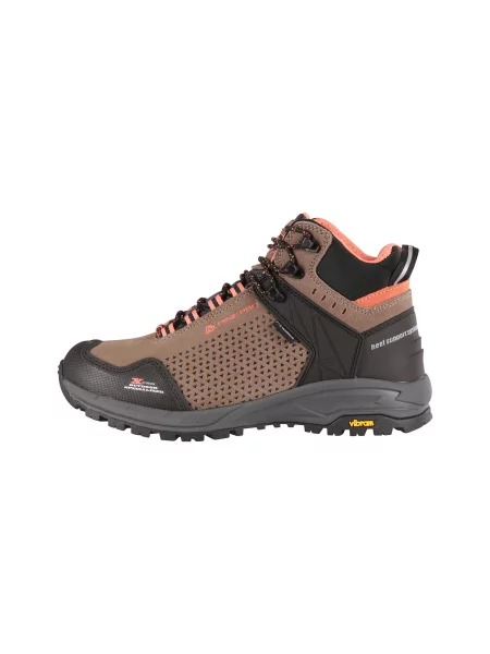 Buty trekkingowe Alpine Pro Erahe Vibram brązowe