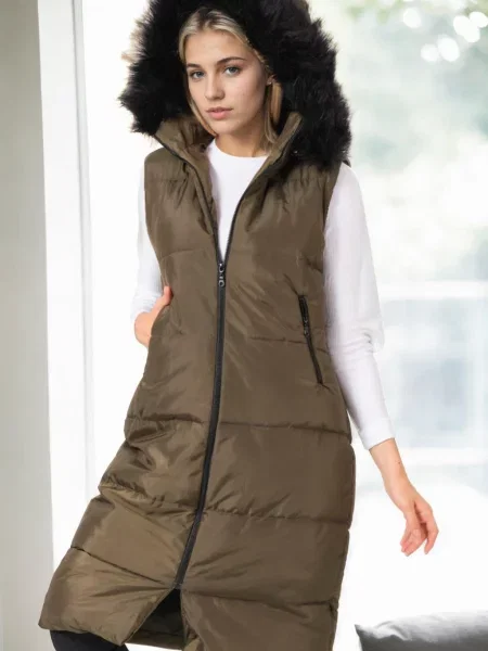 Vestă Dewberry maro