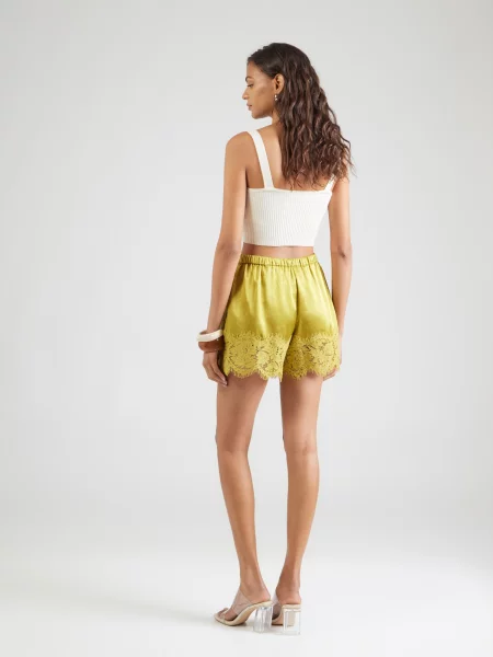 TOPSHOP Pantaloni galben