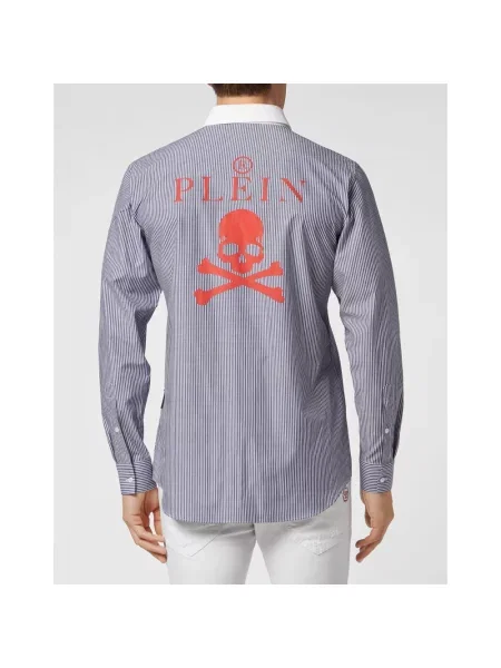 Koszula Philipp Plein niebieska