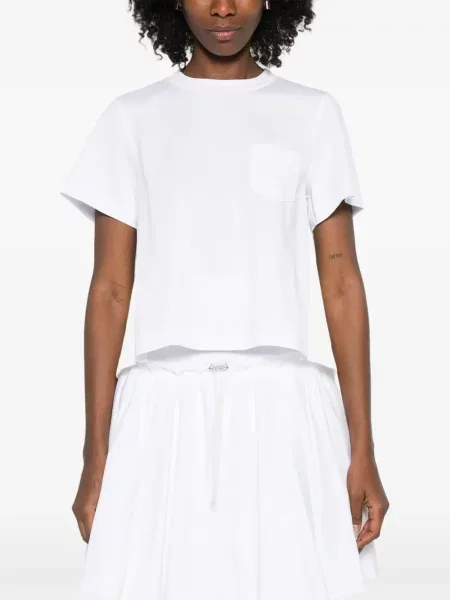 Tricou Sacai alb