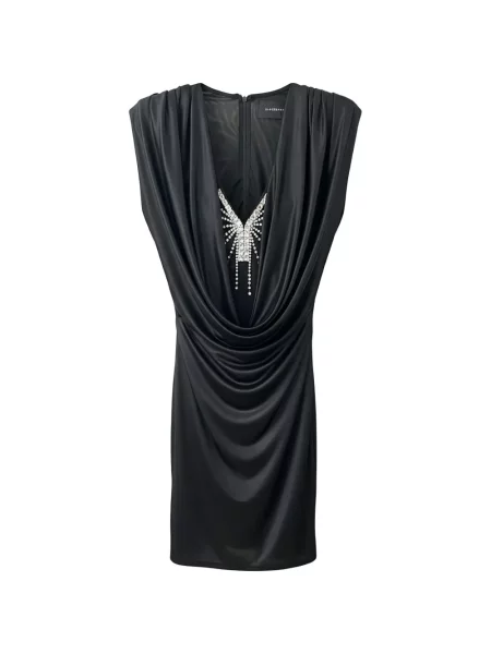 Rochie mini John Richmond drapată negru