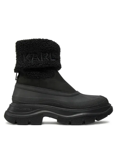 Апрески Karl Lagerfeld LUNA SNOW дамски с платформа черно