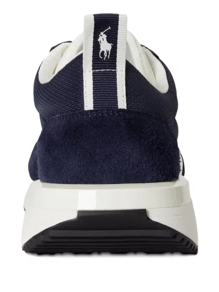 Кожени чорапи Polo Ralph Lauren с отворена пета с пейсли десен бяло