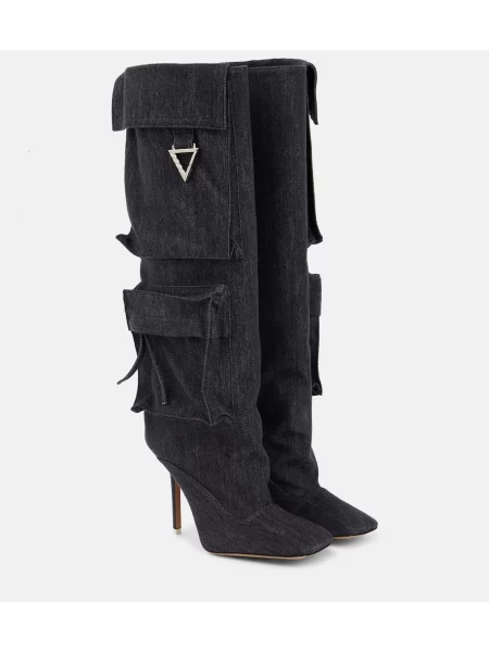 Škornji The Attico siva