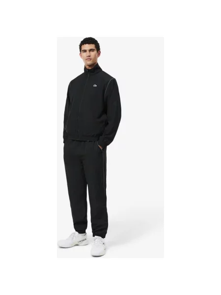 Dres Lacoste Tennis x Novak Djokovic szary XS czarny