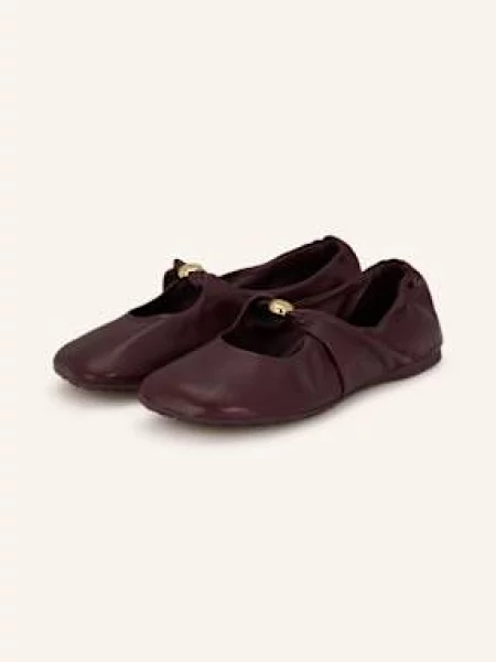 Loewe Baleriny Mary Jane Pebble Soft rot