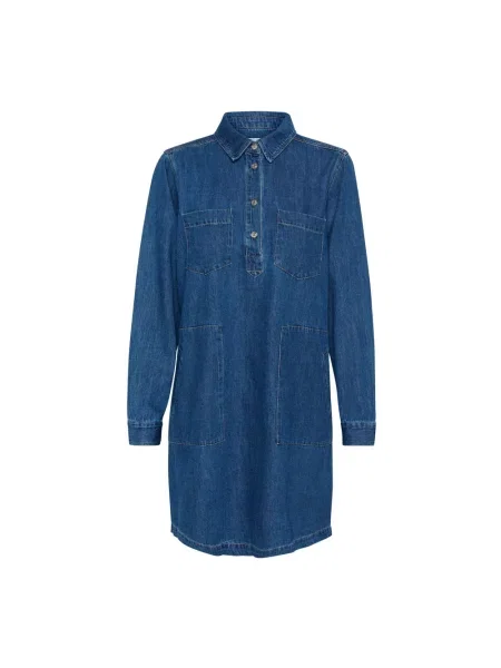 Sukienka jeansowa Part Two niebieska