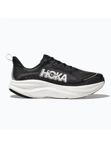 Кросівки для бігу HOKA Skyflow Wide black/white білі