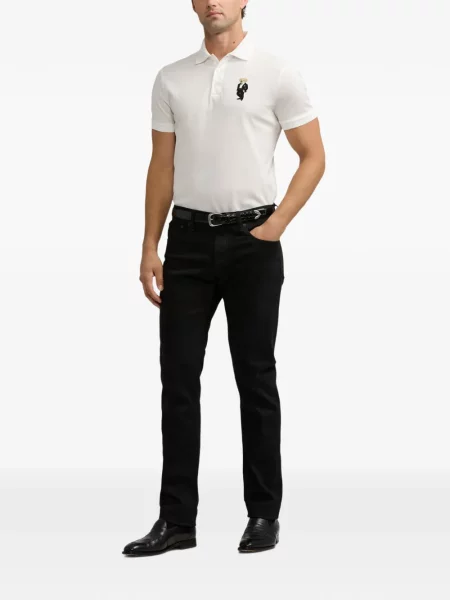 Μικρός polo Ralph Lauren Purple Label λευκό