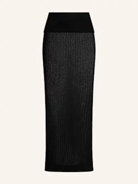 Skims Spódnica Rekreacyjna Sheer Knit schwarz