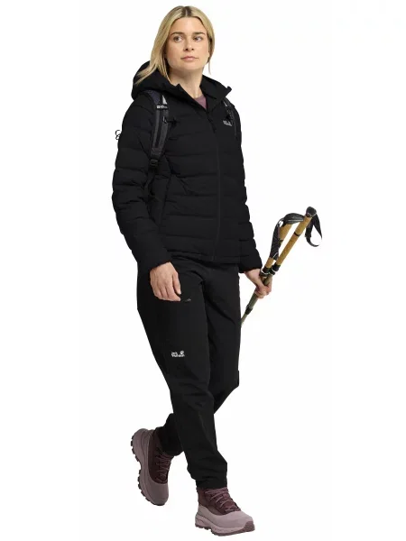 Пуховик Jack Wolfskin черный