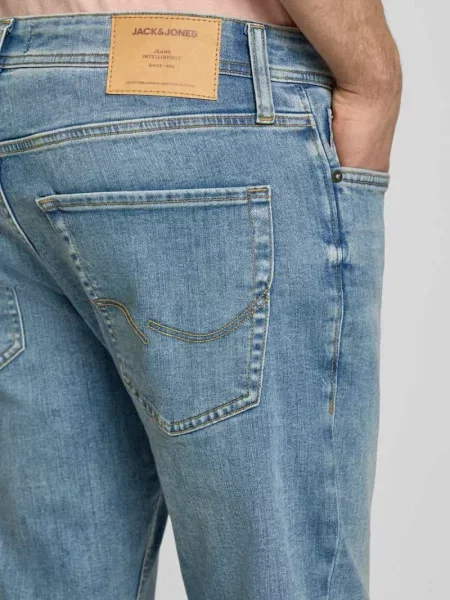 Jeansy o kroju slim fit w 5 kieszeni model „Mike” Jack & Jones