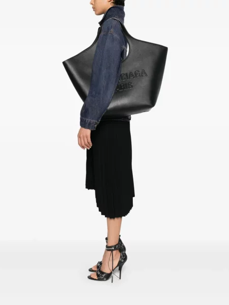Geantă shopper Balenciaga negru