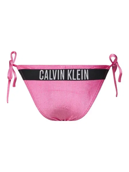 Bikini Calvin Klein Swimwear wiązany różowy