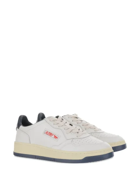 Sneakerși Autry din piele alb