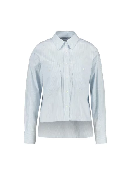 Koszula oversize Closed niebieska