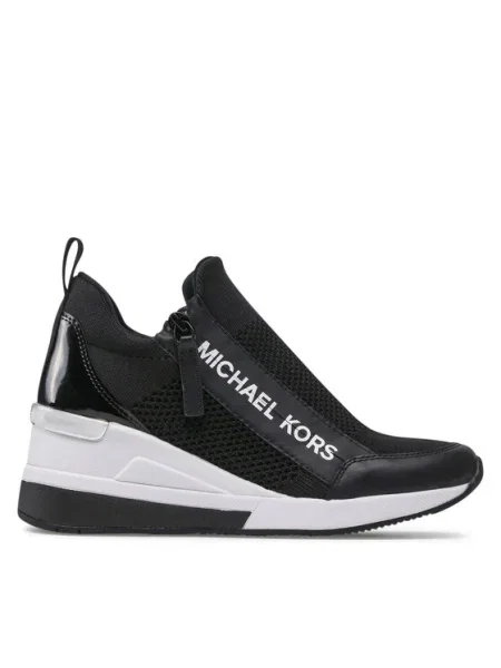 MICHAEL Michael Kors Сникърси Willis Wedge Trainer черен