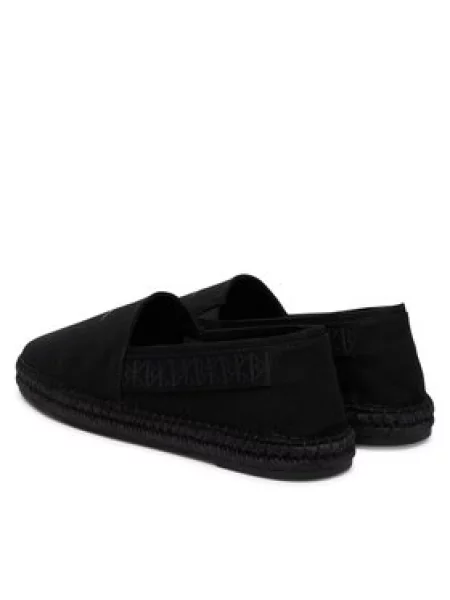 Espadrilės Calvin Klein Espadrille Webbing Cv juoda