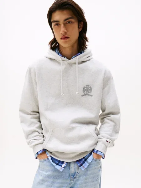 Palton Tommy Jeans gri