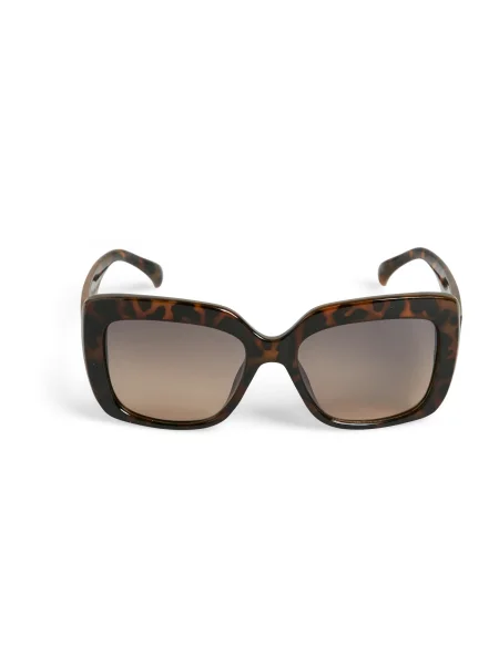 PIECES Ochelari de soare PCBERRIT maro caramel negru