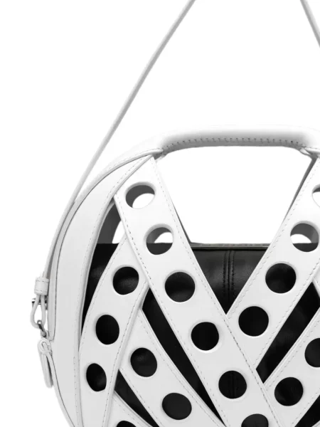 Geantă shopper Perrin Paris alb