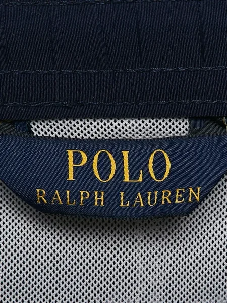 Карирана ленена риза Polo Ralph Lauren с принт синьо