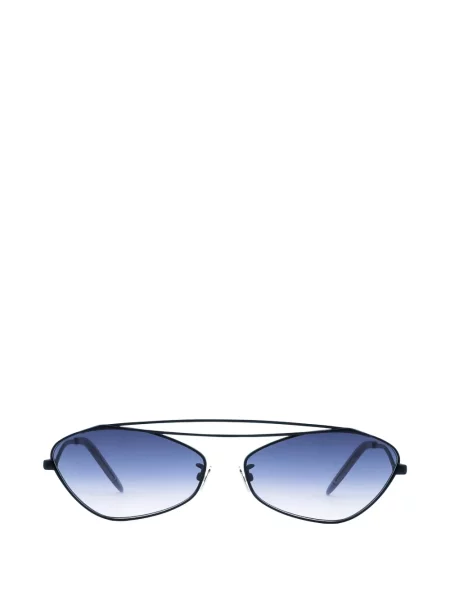 Ochelari de soare Myth cu imprimeu geometric albastru