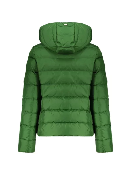 Geacă cu puf Herno cu glugă verde