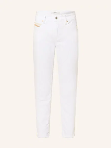 Cambio Jeansy Cropped Piper weiss