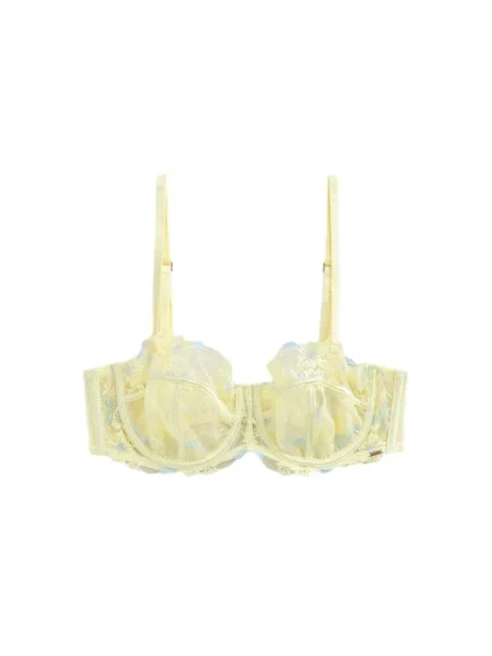 Lipsy Sutien deschis / galben pastel albastru