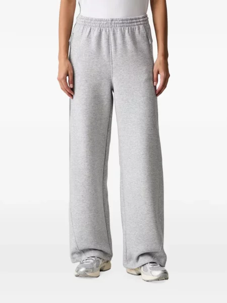 Pantaloni Under Armour din fleece cu imagine alergare gri