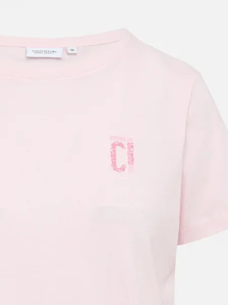 Comma casual identity Tričko / svetloružová ružová