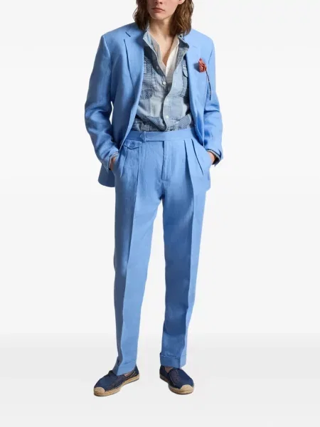 Μικρός κάλτσες Polo Ralph Lauren με κέντημα από ζέρσεϋ μπλε