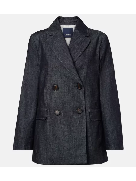 Kurtka jeansowa S Max Mara niebieska