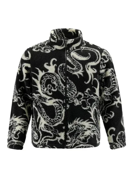 Ed Hardy Sacou tradițional Oktoberfest negru alb