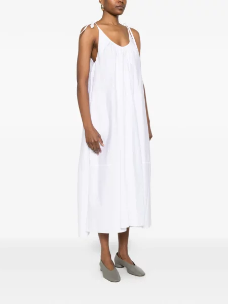 Kostiumas dirželis maxi suknele Co kaklaraiščiai balta