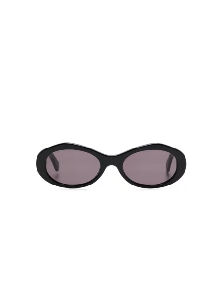 Off White Akcesoria unisex Czarny ONE SIZE Okulary przeciwsłoneczne Edison Czarny/Szary Kot białe
