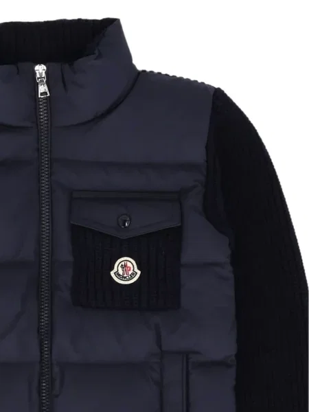 Kardigan dziecięcy Moncler Enfant niebieski