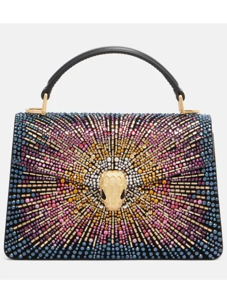 Mała mały torebka skórzana Bvlgari skórzana