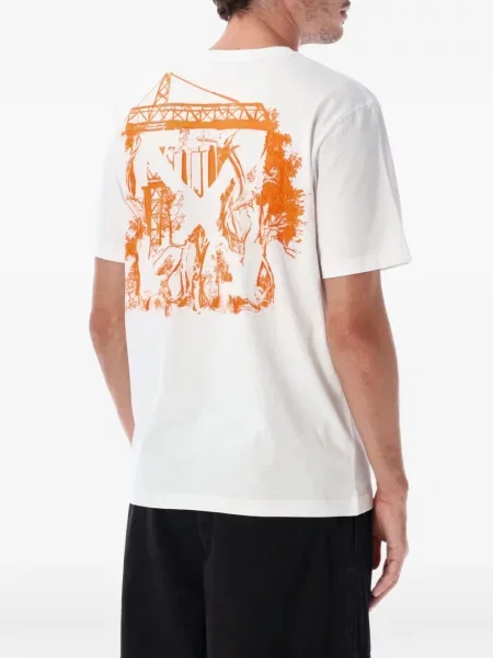 Tricou Off-white alb