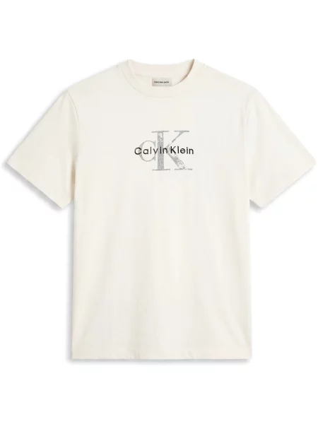 Tricou Calvin Klein Jeans bej