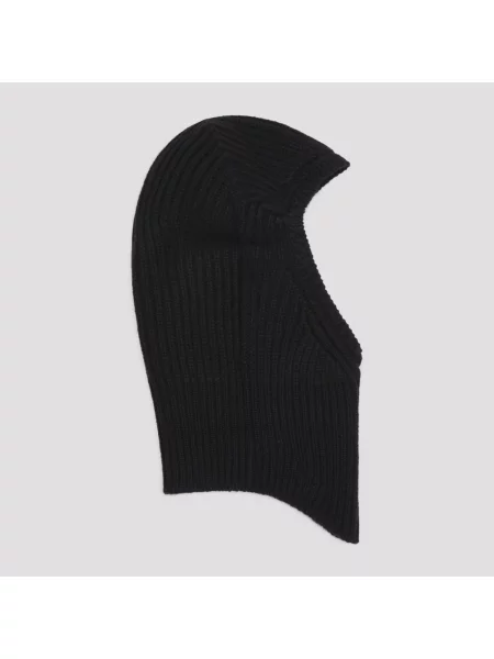 Czapka Rick Owens wełniana czarna