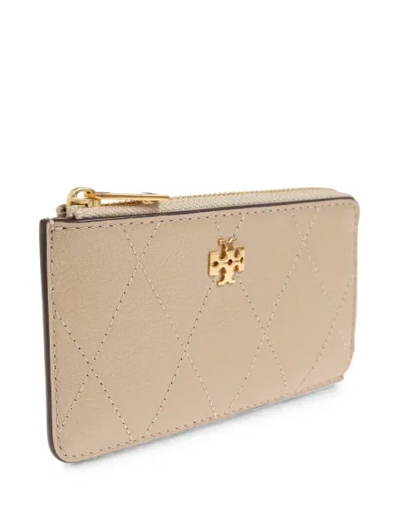 Bőr steppelt pénztárca Tory Burch