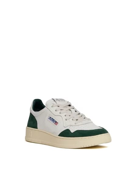 Sneakersy Autry zamszowe białe