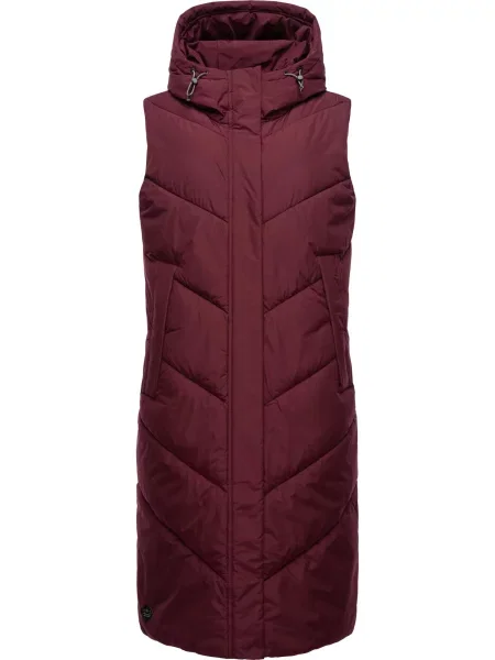 Ragwear Vestă Suminka vin roșu