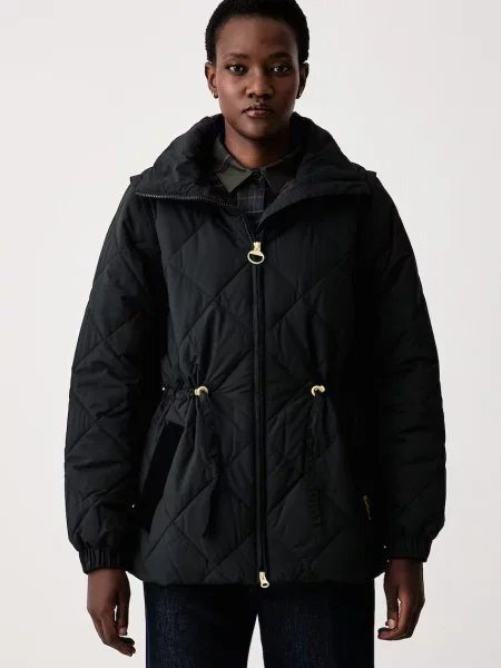 Barbour geacă matlasată pentru femei Tanfield negru
