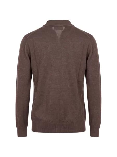 Lung tricou polo Altea maro
