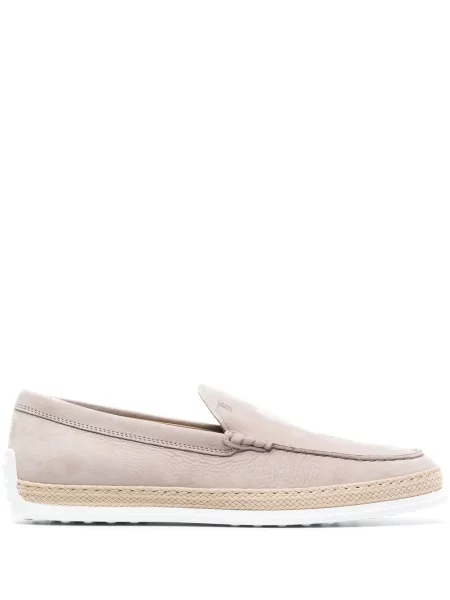 Pantofi loafer Tod's din piele de căprioară slip-on